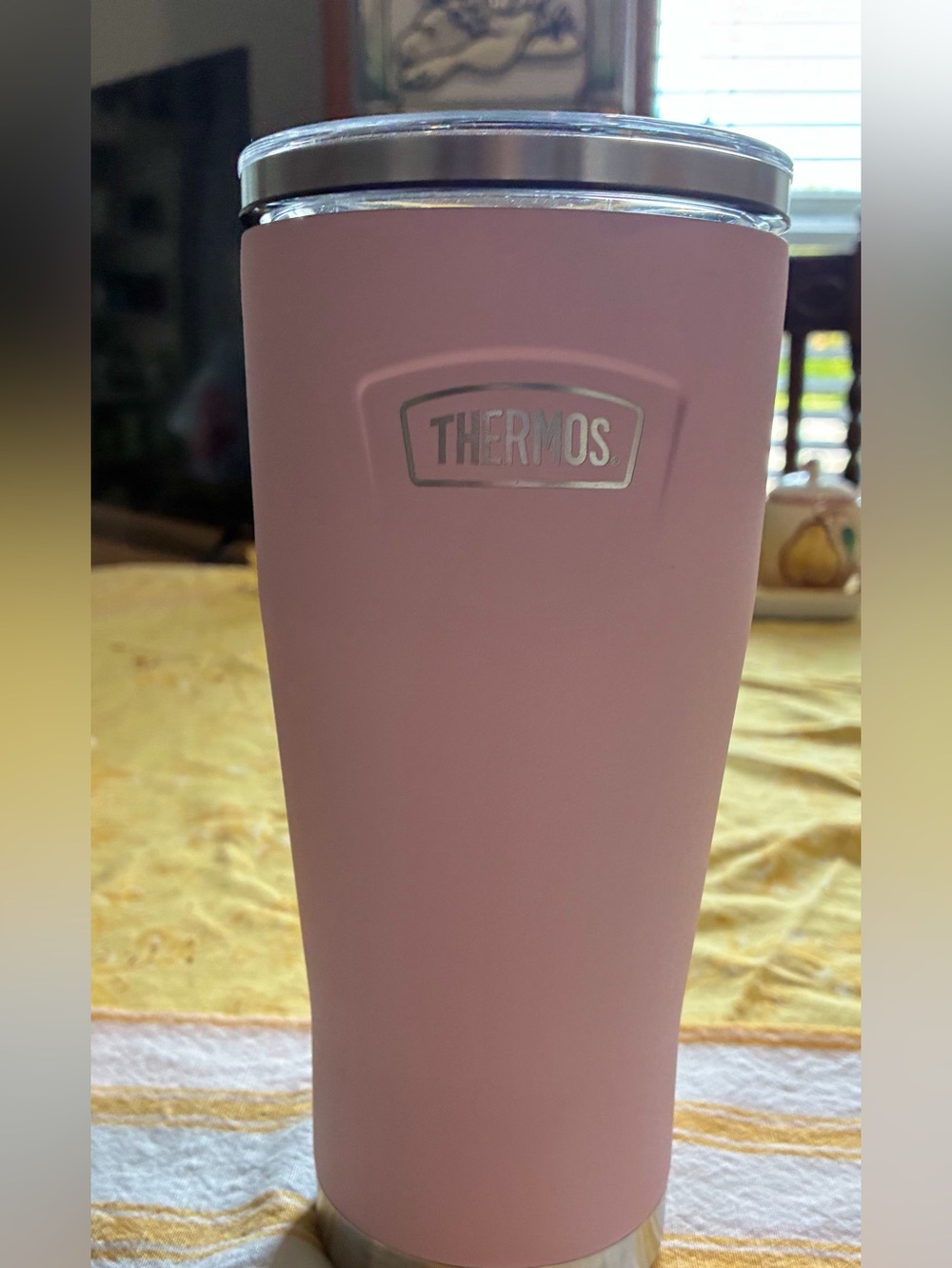 Thermos Brand 24oz Tall Pink Cold Tumbler. NWOT.